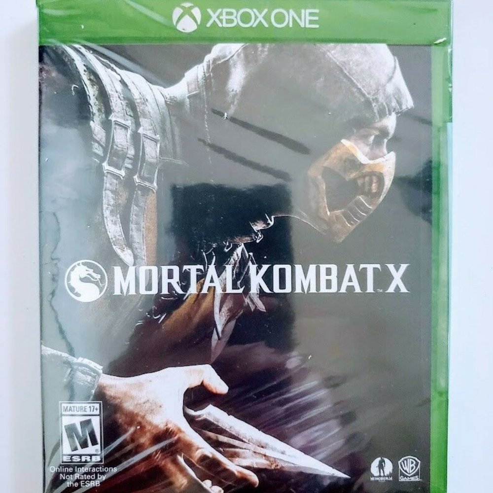 Mortal Kombat X Microsoft Xbox One Video Game Warner Bros Fighting New Sealed